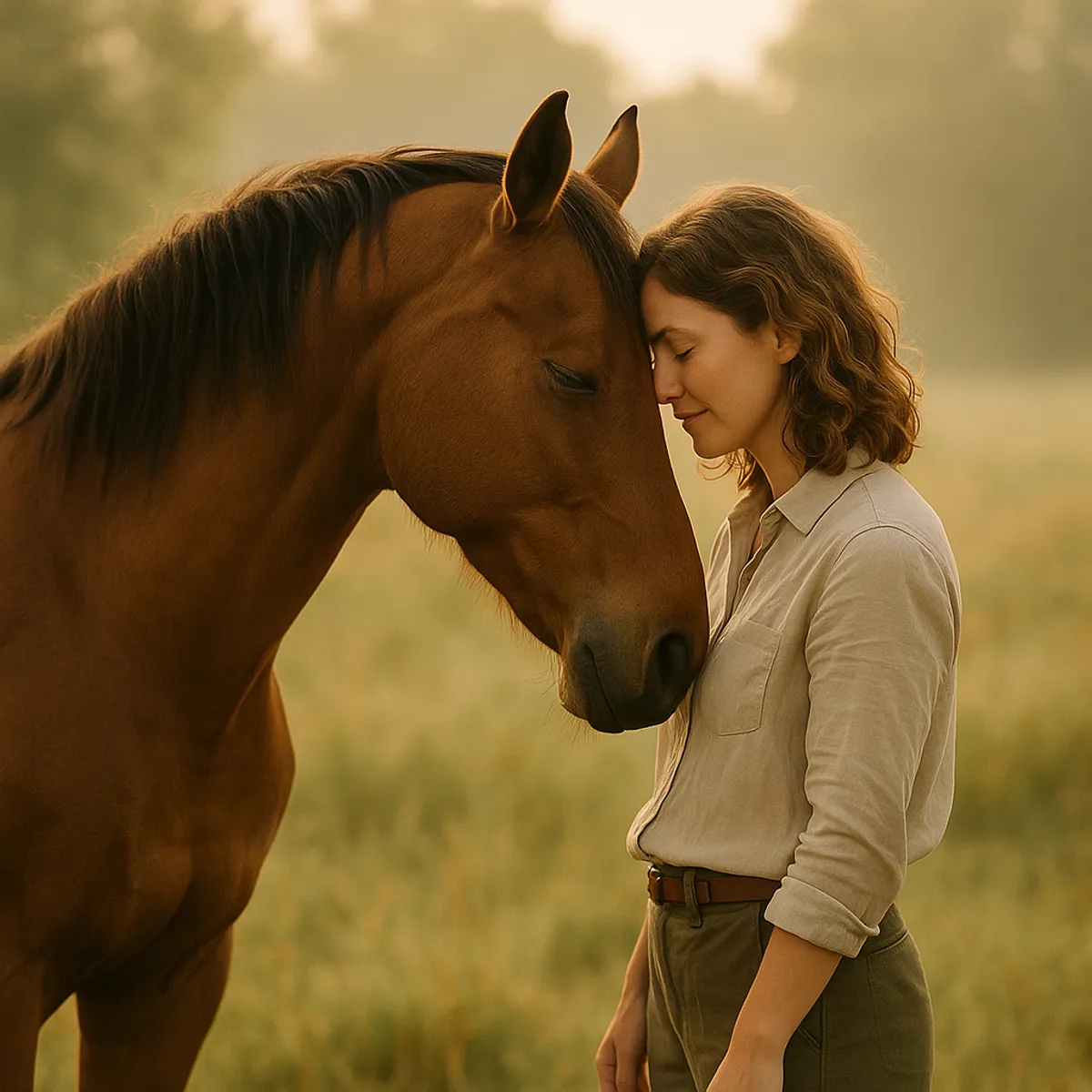 Pourquoi as-tu besoin de ce lien avec ton cheval ?